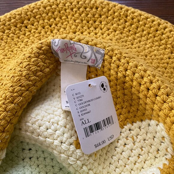NWT Free People Garden Grove Bucket Hat OS - Picture 3 of 6